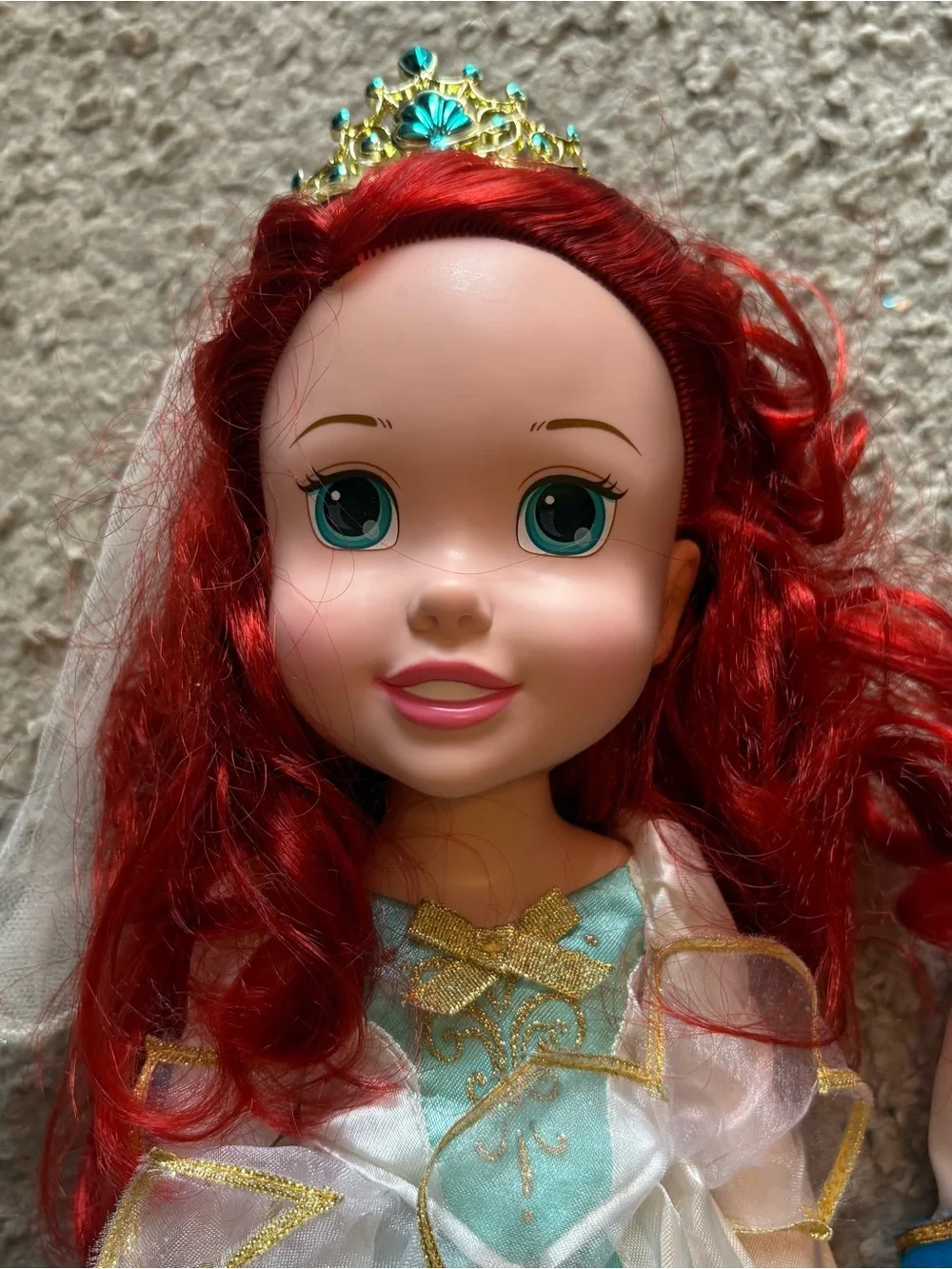 My First Disney Princess Little Mermaid Wedding Bells Ariel & Prince Eric Rare